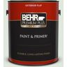 BEHR PREMIUM PLUS 1 gal. #450E-1 Shimmer Flat Exterior Paint & Primer