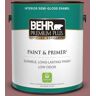 BEHR PREMIUM PLUS 1 gal. #150F-5 Mulled Wine Semi-Gloss Enamel Low Odor Interior Paint & Primer