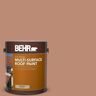 BEHR 1 gal. #MS-04 Barely Dawn Flat Multi-Surface Exterior Roof Paint