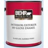 BEHR PREMIUM PLUS 1 gal. #P530-1 Loyal Hi-Gloss Enamel Interior/Exterior Paint