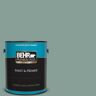 BEHR PREMIUM PLUS 1 gal. #480F-4 Mermaid Net Satin Enamel Exterior Paint & Primer