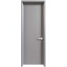 40 in. x 96 in. Left-Handed Gray Primed Steel Prehung Commercial Door Kit Cylindrical Lock and 180 Minute Fire Rating