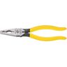 Klein Tools 7-3/4 in. Conduit Locknut and Reaming Pliers