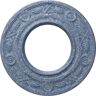 Ekena Millwork 1/2 in. x 8 in. x 8 in. Polyurethane Daniela Ceiling Medallion, Americana Crackle