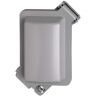 Legrand Pass and Seymour Single Gang Cast Aluminum While-In-Use Weatherproof Cover, Gray