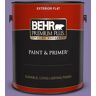 BEHR PREMIUM PLUS 1 gal. #M560-5 Second Pour Flat Exterior Paint & Primer