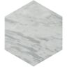 Merola Tile Classico Bardiglio Hex Light 7 in. x 8 in. Porcelain Floor and Wall Tile (7.5 sq. ft./Case)