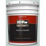 BEHR PREMIUM PLUS 5 gal. #490E-3 Celtic Gray Flat Exterior Paint & Primer