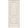 JELD-WEN 24 in. x 80 in. Continental Primed Right-Hand Smooth Solid Core Molded Composite MDF Single Prehung Interior Door