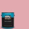 BEHR PREMIUM PLUS 1 gal. #130C-3 Raspberry Lemonade Satin Enamel Exterior Paint & Primer