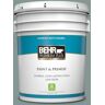 BEHR PREMIUM PLUS 5 gal. #T18-15 In The Moment Satin Enamel Low Odor Interior Paint & Primer