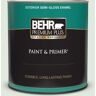 BEHR PREMIUM PLUS 1 qt. #450E-1 Shimmer Semi-Gloss Enamel Exterior Paint & Primer