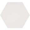 Ivy Hill Tile Eclipse White 7.79 in. x 8.98 in. Matte Porcelain Floor and Wall Tile (9.03 sq. ft. / Case)