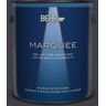 BEHR MARQUEE 1 gal. Home Decorators Collection #HDC-MD-04 Totally Black Satin Enamel Interior Paint & Primer