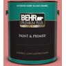 BEHR PREMIUM PLUS 1 gal. #M160-5 Pink Damask Semi-Gloss Enamel Exterior Paint & Primer