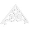 Ekena Millwork Pitch Hurley 1 in. x 60 in. x 30 in. (11/12) Architectural Grade PVC Gable Pediment Moulding