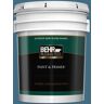 BEHR PREMIUM PLUS 5 gal. #PMD-24 Lake Stream Semi-Gloss Enamel Exterior Paint & Primer