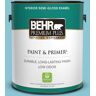 BEHR PREMIUM PLUS 1 gal. #530D-4 Maiden Voyage Semi-Gloss Enamel Low Odor Interior Paint & Primer