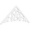 Ekena Millwork Pitch Austin 1 in. x 60 in. x 27.5 in. (10/12) Architectural Grade PVC Gable Pediment Moulding