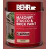 BEHR 1 gal. #S160-6 Red Potato Flat Interior/Exterior Masonry, Stucco and Brick Paint