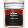 BEHR PREMIUM PLUS 5 gal. #PPU7-17 Wax Sculpture Flat Exterior Paint & Primer