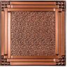 uDecor Genoa 2 ft. x 2 ft. Lay-in or Glue-up Ceiling Tile in Antique Copper (40 sq. ft. / case)