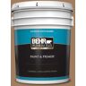 BEHR PREMIUM PLUS 5 gal. #MQ2-11 Outdoor Land Satin Enamel Exterior Paint & Primer