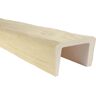 American Pro Decor 4-15/16 in. x 10-5/8 in. x 15.5 ft. Unfinished Vintage Faux Wood Beam