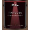 BEHR MARQUEE 1 gal. #280F-7 Breakfast Blend Flat Exterior Paint & Primer