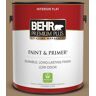 BEHR PREMIUM PLUS 1 gal. #PPU7-04 Collectible Flat Low Odor Interior Paint & Primer