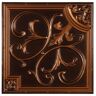 uDecor Madrid 2 ft. x 2 ft. Lay-in or Glue-up Ceiling Tile in Antique Copper (40 sq. ft. / case)