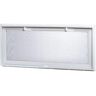 TAFCO WINDOWS 46.25 in. x 21 in. Large Hopper Ranch Vinyl Window - White