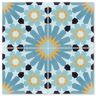 Villa Lagoon Tile Tangier Primero Multi-color/Matte 8 in. x 8 in. Cement Handmade Floor and Wall Tile (Box of 8/3.45 sq. ft.)