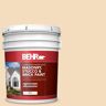 BEHR 5 gal. #YL-W01 Spinning Silk Satin Interior/Exterior Masonry, Stucco and Brick Paint