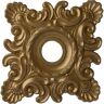 Ekena Millwork 1-1/2 in. x 18 in. x 18 in. Polyurethane Crawley Ceiling Medallion, Pale Gold