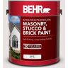 BEHR 1 gal. #OR-W13 Shoelace Satin Interior/Exterior Masonry, Stucco and Brick Paint