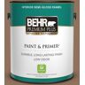 BEHR PREMIUM PLUS 1 gal. #N240-6 Wild Mustang Semi-Gloss Enamel Low Odor Interior Paint & Primer