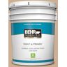 BEHR PREMIUM PLUS 5 gal. #PPF-42 Gathering Place Satin Enamel Low Odor Interior Paint & Primer