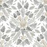 RoomMates 28.18 sq. ft. Cat Coquillette Tropical Grey Peel and Stick Wallpaper