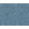 Seabrook Designs 60.75 sq. ft. Metallic Celadon Radcliffe Abstract Paper Unpasted Wallpaper Roll