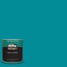 BEHR PREMIUM PLUS 1 qt. #510B-7 Empress Teal Semi-Gloss Enamel Exterior Paint & Primer