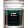 BEHR PREMIUM PLUS 5 gal. #N240-6 Wild Mustang Semi-Gloss Enamel Exterior Paint & Primer