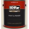 BEHR PREMIUM PLUS 1 gal. Home Decorators Collection #HDC-WR15-1 Zero Degrees Flat Exterior Paint & Primer