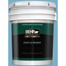 BEHR PREMIUM PLUS 5 gal. #550D-5 Ocean Cruise Semi-Gloss Enamel Exterior Paint & Primer