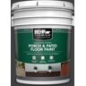 BEHR PREMIUM 5 gal. Home Decorators Collection #HDC-MD-04 Totally Black Low-Lustre Enamel Int/Ext Porch and Patio Floor Paint