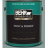 BEHR PREMIUM PLUS 1 gal. #480F-4 Mermaid Net Semi-Gloss Enamel Exterior Paint & Primer