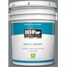 BEHR PREMIUM PLUS 5 gal. #BXC-48 Courtyard Blue Satin Enamel Low Odor Interior Paint & Primer