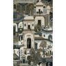 Walls Republic Navy Moroccan Inspired Architectural Design Non-Woven Paper Non-Pasted the Wall Double Roll Wallpaper