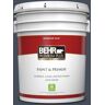 BEHR PREMIUM PLUS 5 gal. #MQ5-10 Secret Society Flat Low Odor Interior Paint & Primer