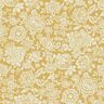 Laura Ashley Trailing Laurissa Pale Ochre Yellow Non-Woven Paper Removable Wallpaper